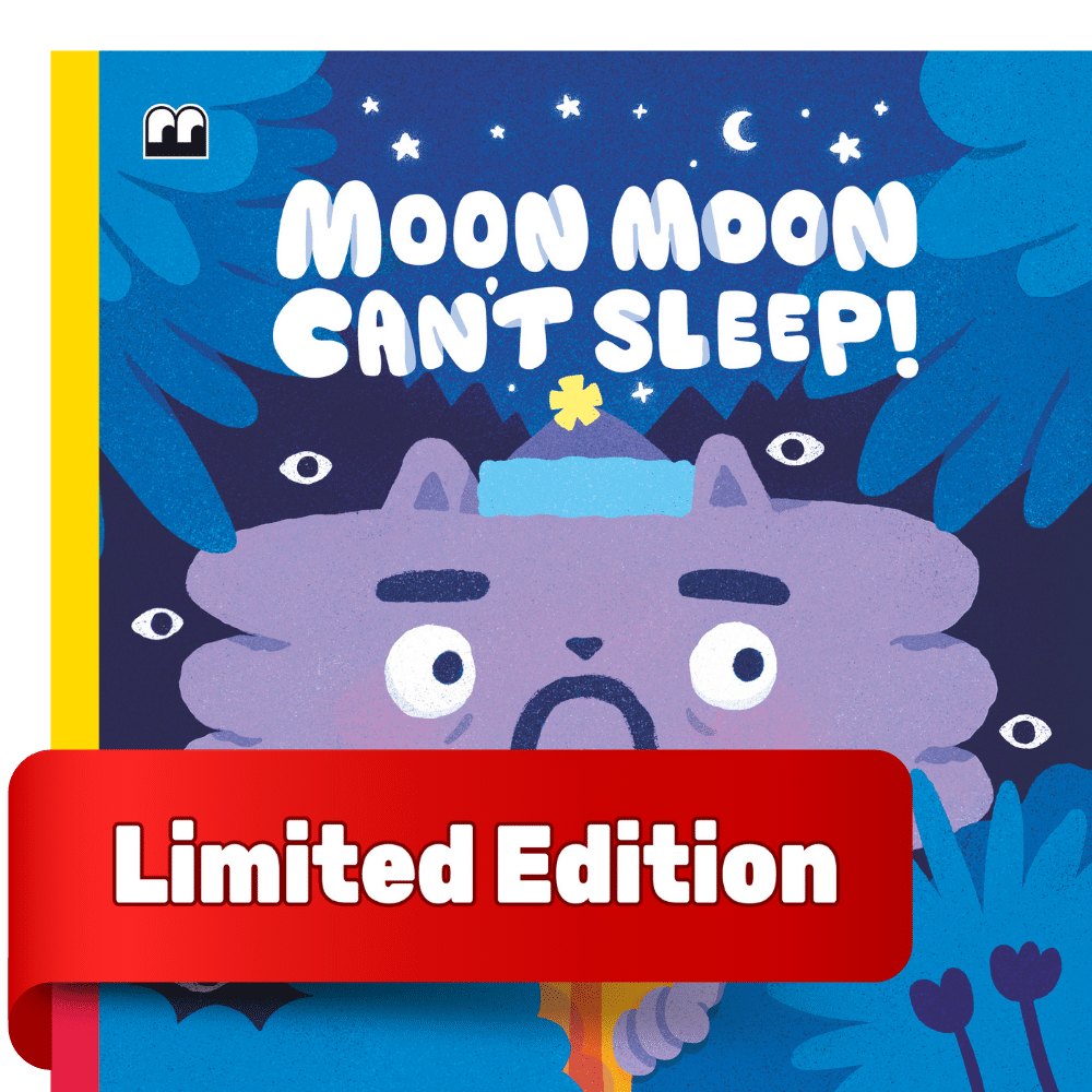 Signed Limited Edition Moon Moon Can't Sleep + Limited Edition A5 Print